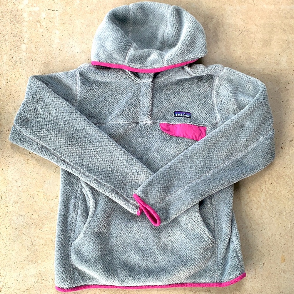 Patagonia Re-Tool Snap-T Hooded Fleece Sweater S